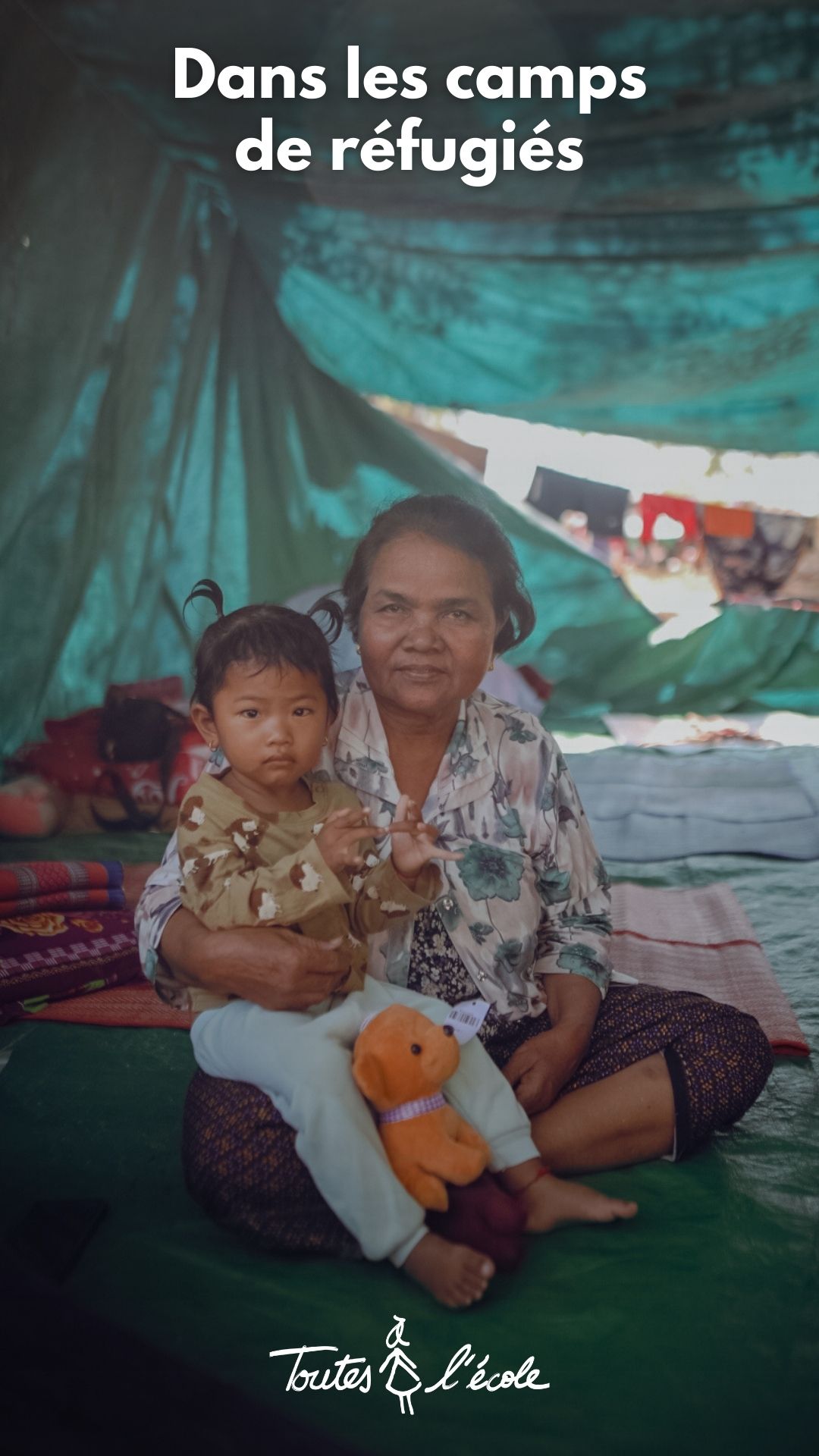 Vidéo Instagram – Urgence humanitaire – Frontière cambodgienne