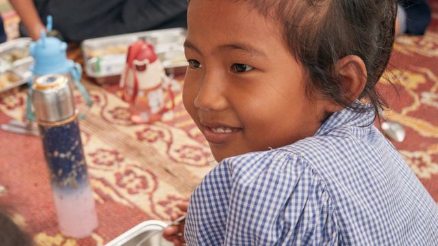 Canteen and agroecological produce – Happy Chandara campus – Toutes à l’école