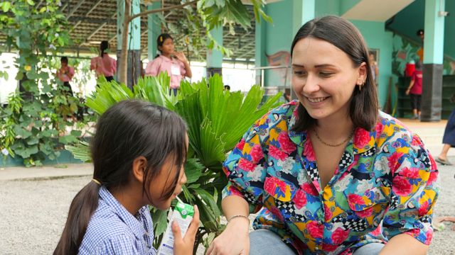 Tourism & Hospitality Award ceremony – Manon Fernandes – Happy Chandara campus – Toutes à l’école