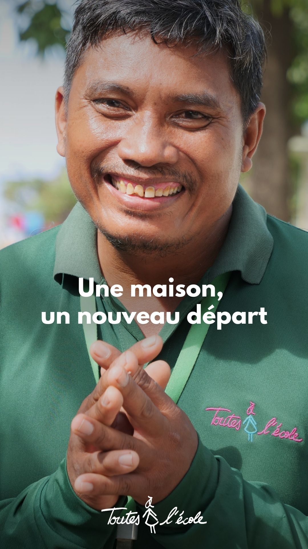 Vidéo Instagram – Construction maisons familles – campus Happy Chandara – Toutes à l’école