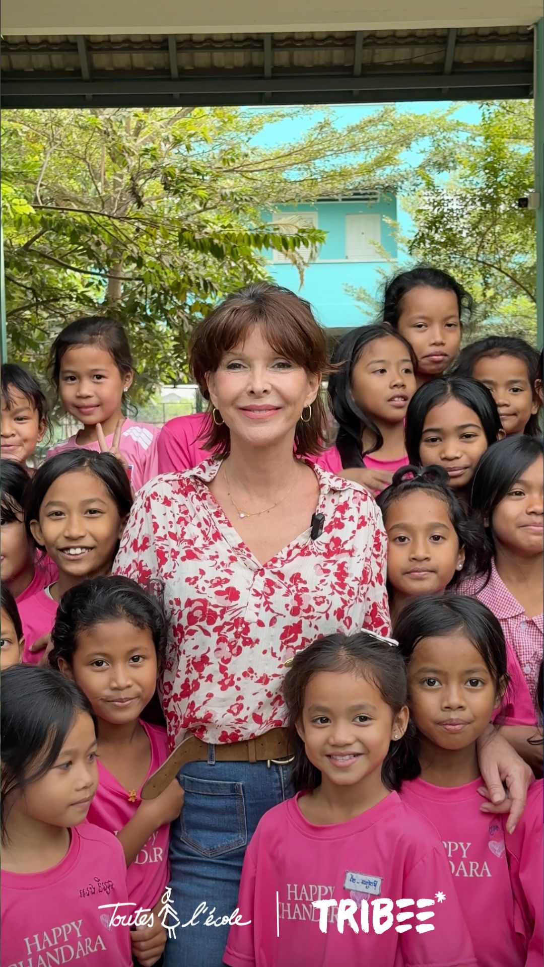 Instagram video – Tribee solidarity fundraisers – Happy Chandara campus