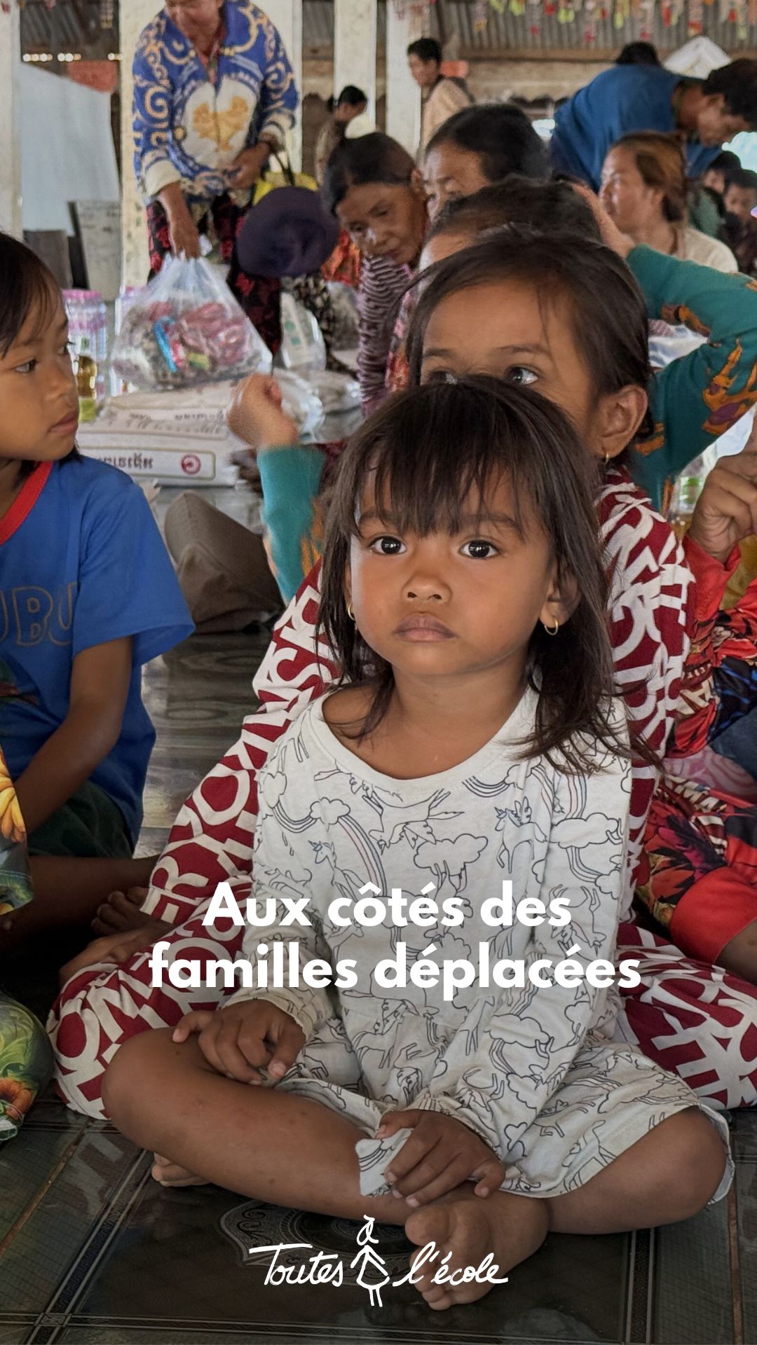 Instagram video – Refugee camp mission – Toutes à l’école