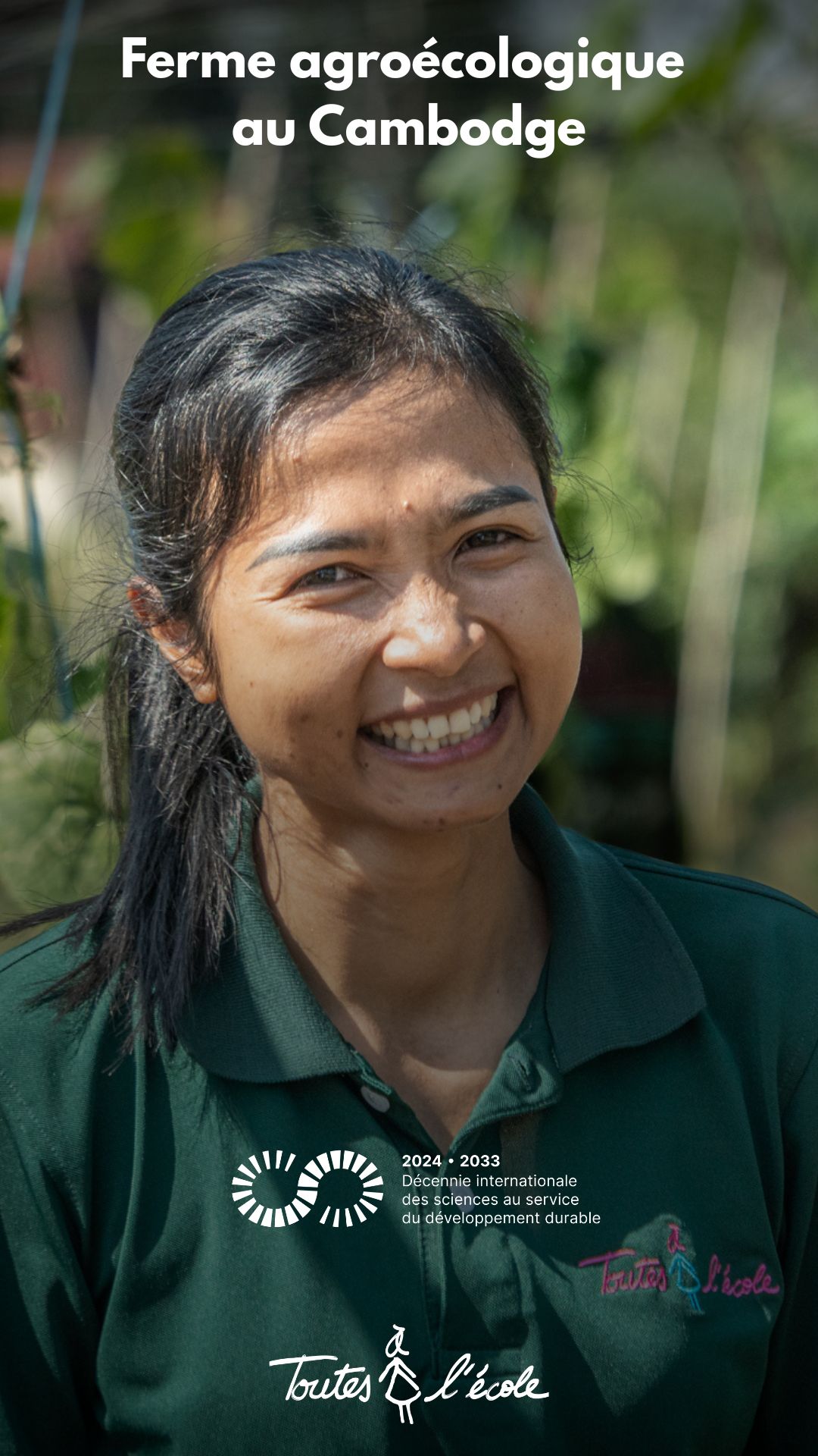 Instagram video – Agroecological farm – Happy Chandara campus – Toutes à l’école