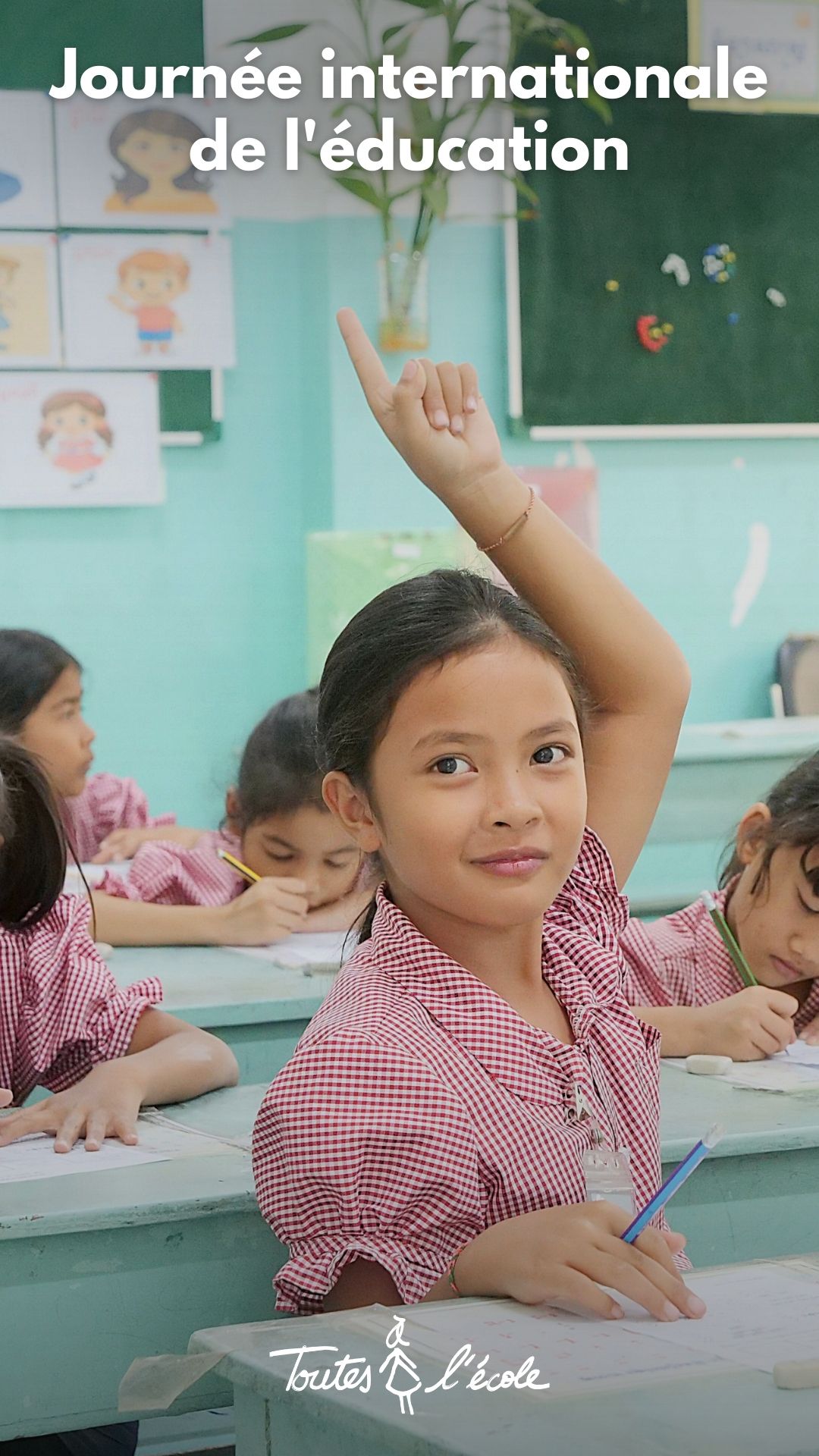 Instagram video – International Day of Education – Happy Chandara campus – Toutes à l’école