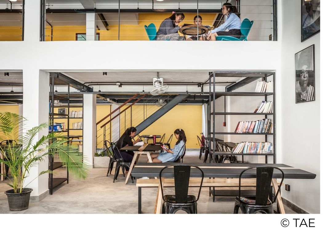 Happy Chandara students living in a secure residence near the universities in Phnom Penh