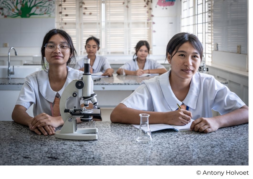 Ateliers scientifiques et apprentissage informatique sur le campus Happy Chandara